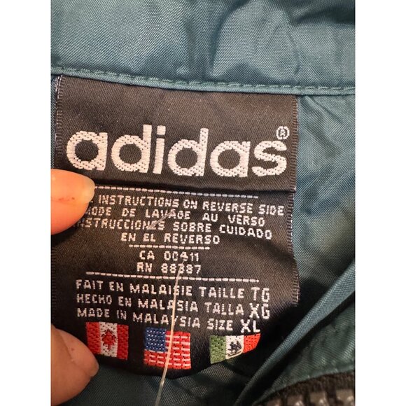 Adidas Vintage Vampire In Brooklyn Windbreaker Jacket XL - Picture 5 of 7